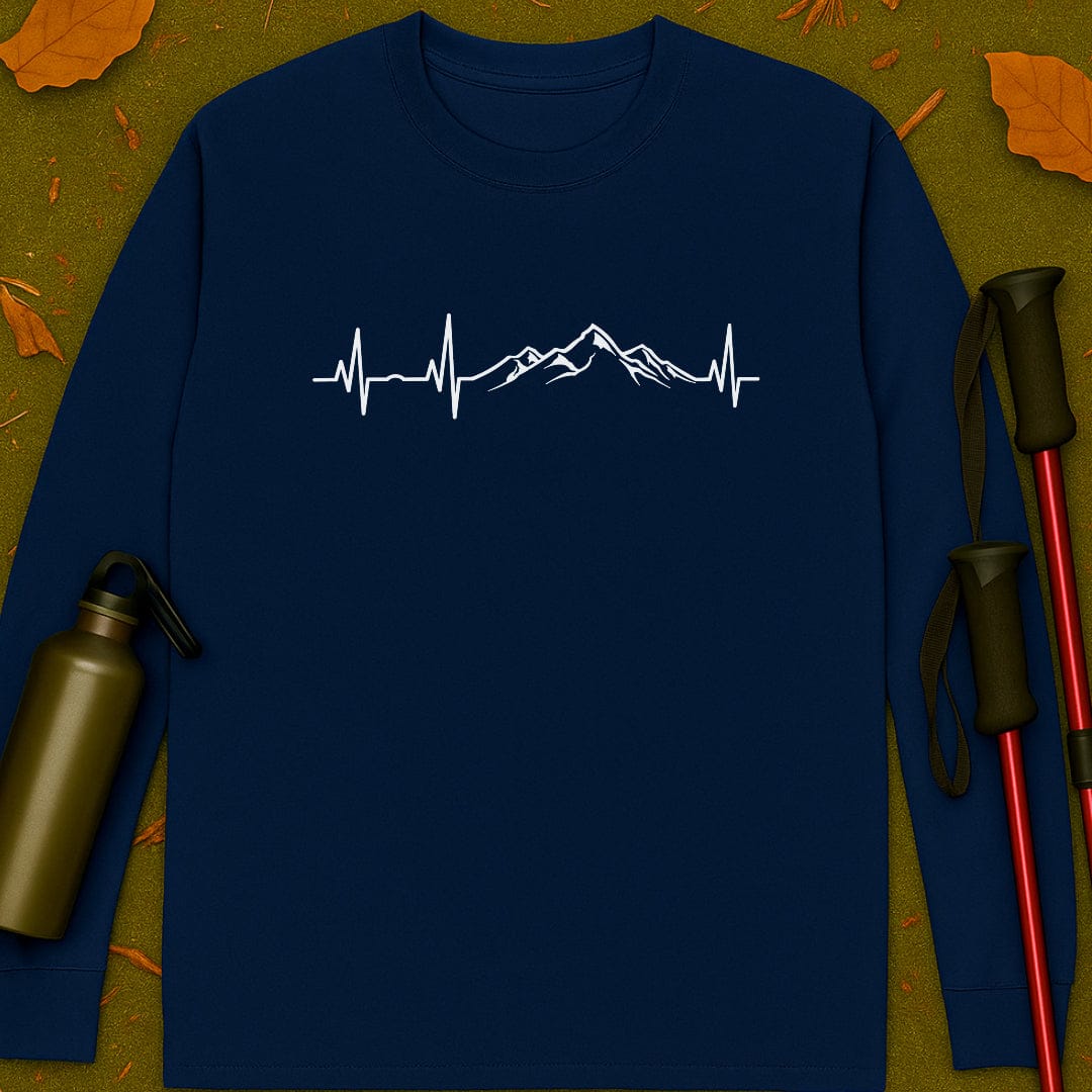 Mountain Heartbeat Long Sleeve T-shirt