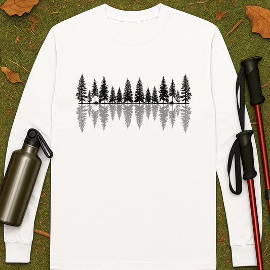 Tree Symmetry Long Sleeve T-shirt