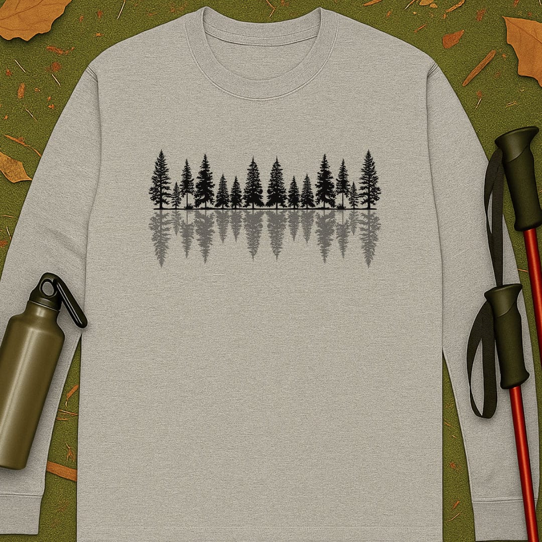 Tree Symmetry Long Sleeve T-shirt