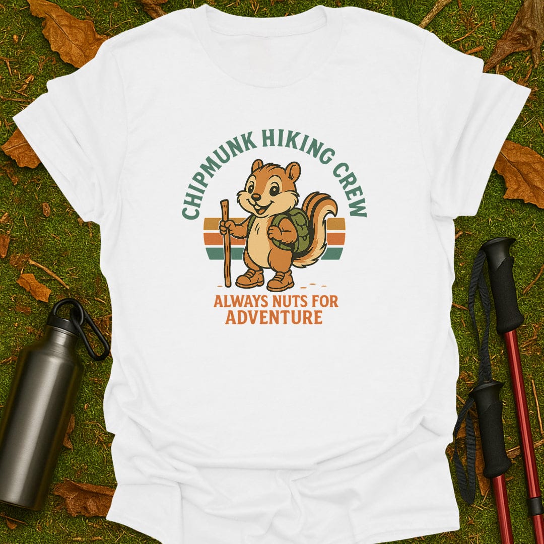 Chipmunk Hiking Crew T-Shirt