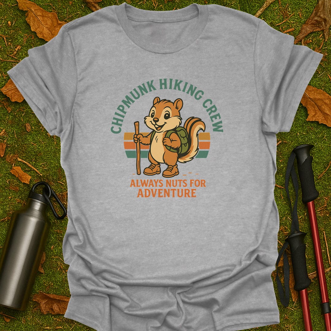 Chipmunk Hiking Crew T-Shirt