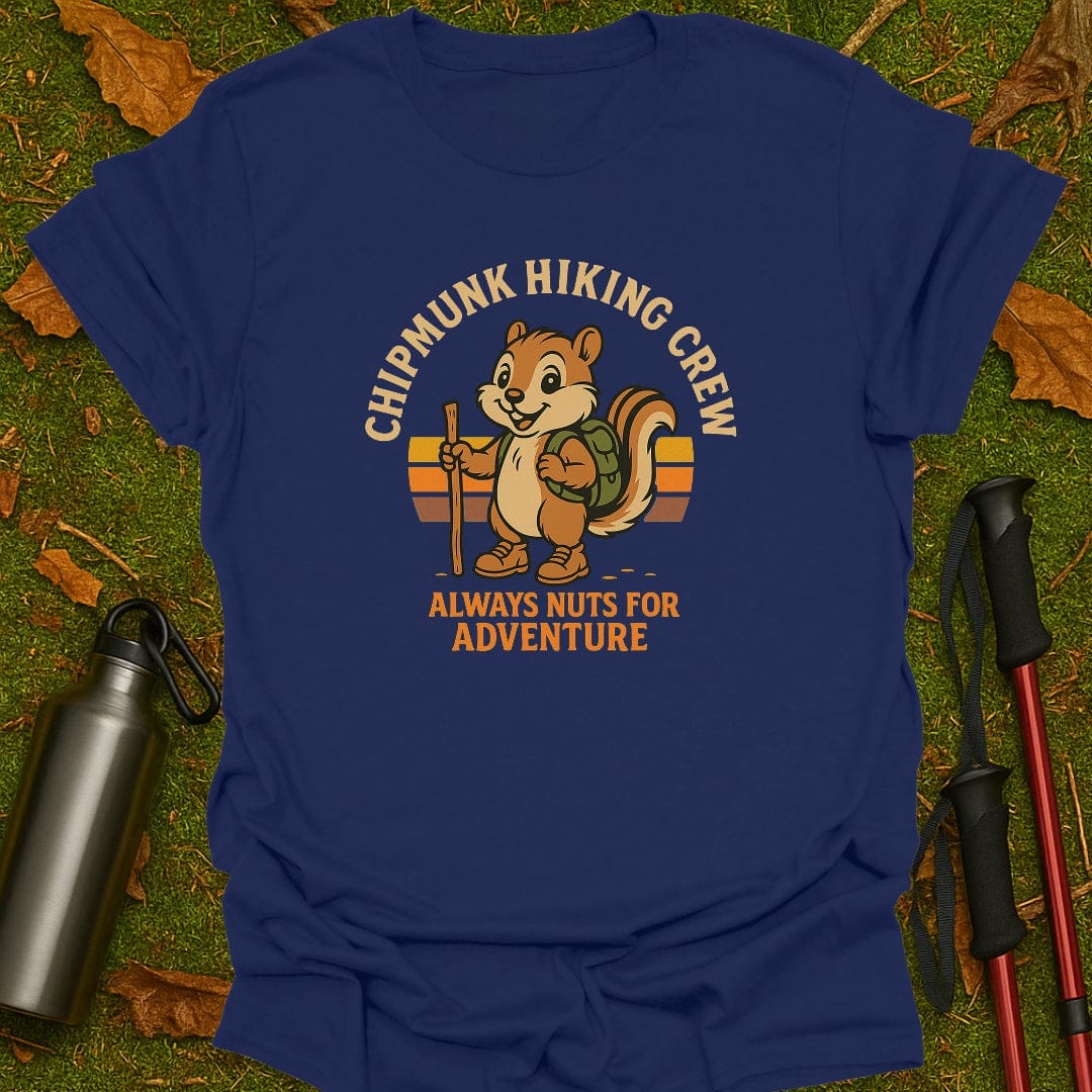 Chipmunk Hiking Crew T-Shirt