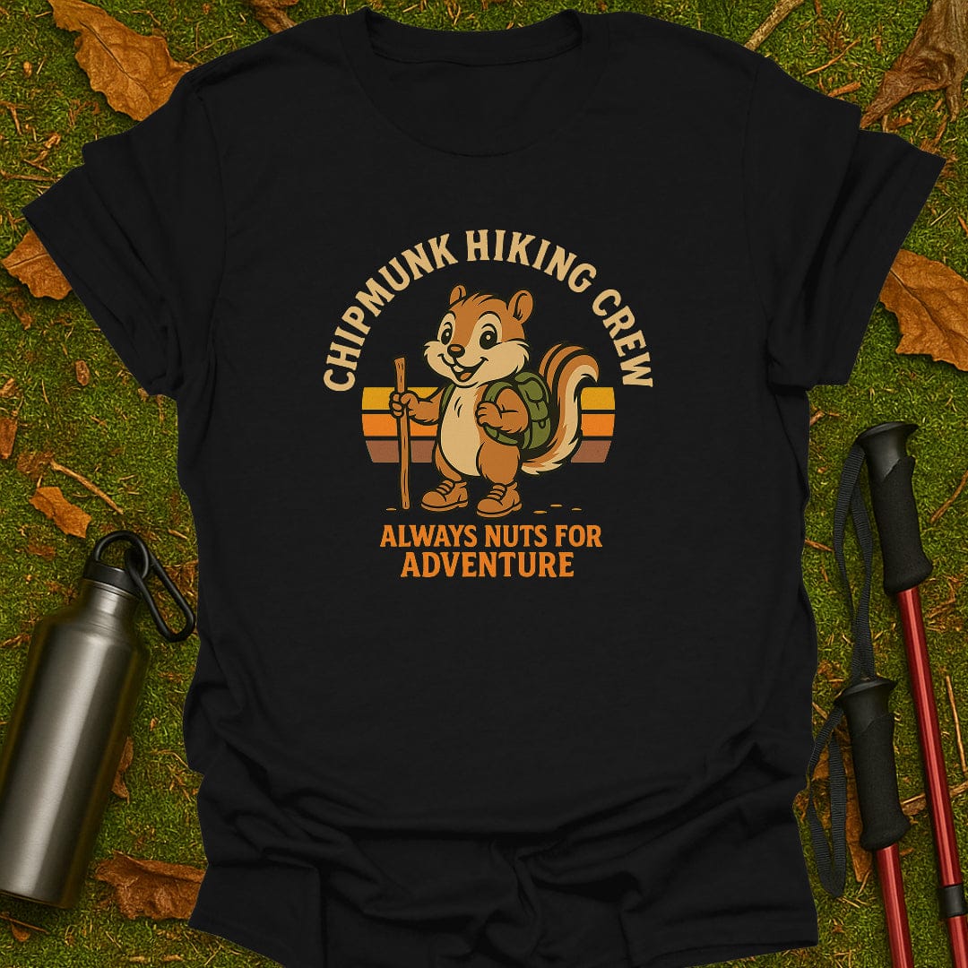 Chipmunk Hiking Crew T-Shirt