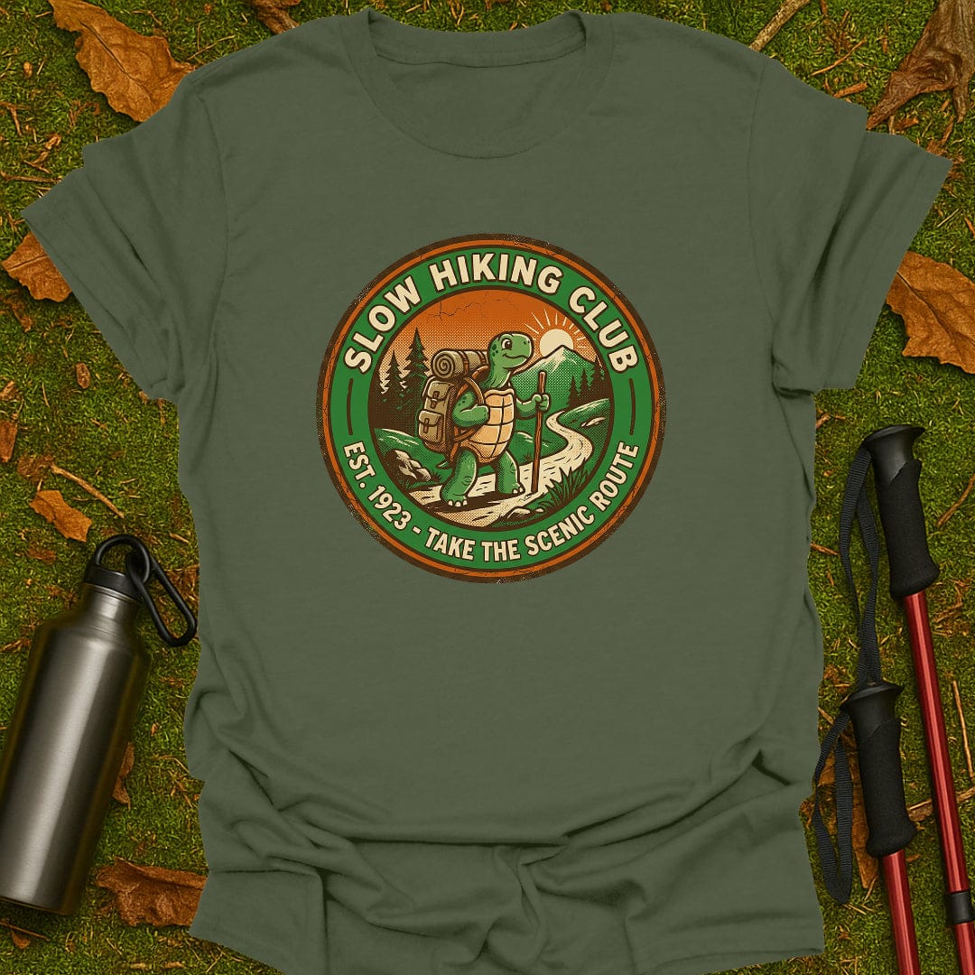 T-shirt Slow Hiking Club