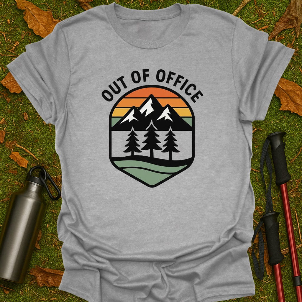 Camiseta de "Fuera de la oficina"