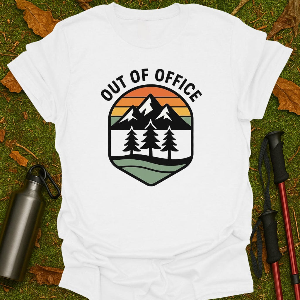 Camiseta de "Fuera de la oficina"