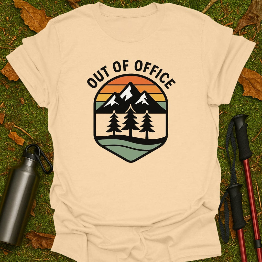 Camiseta de "Fuera de la oficina"