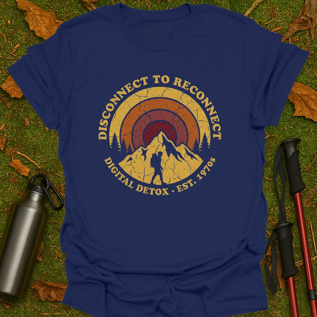 Camiseta Desconectar para Volver a Conectar