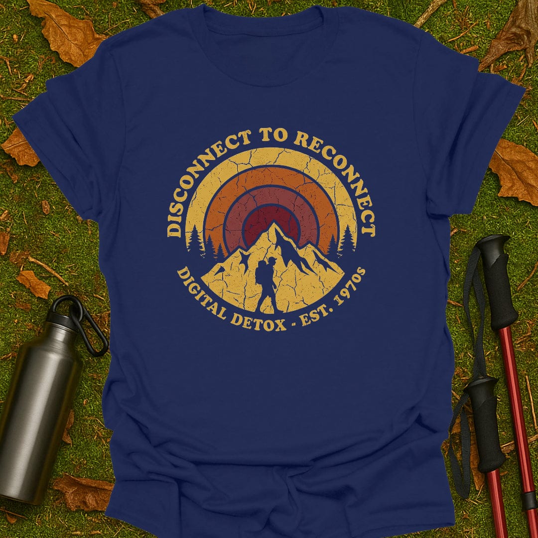 Camiseta Desconectar para Volver a Conectar