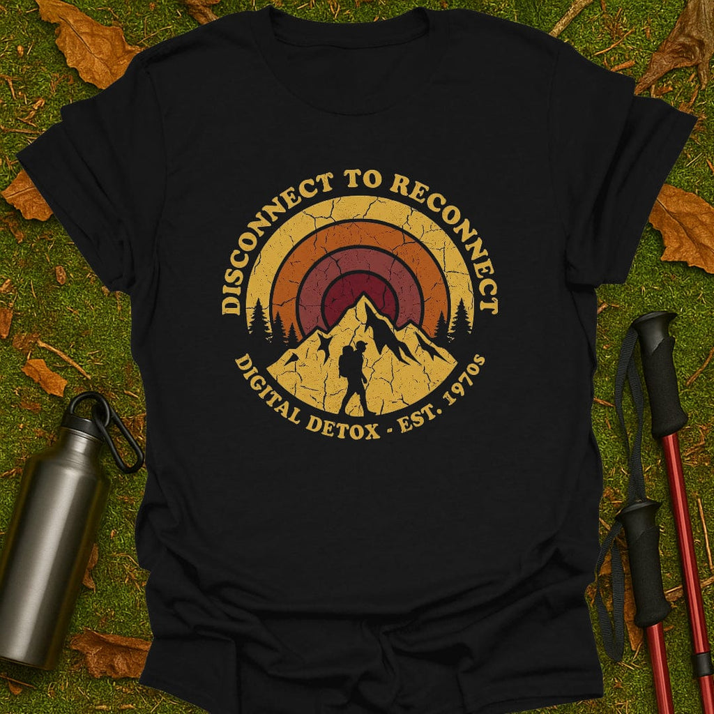 Camiseta Desconectar para Volver a Conectar