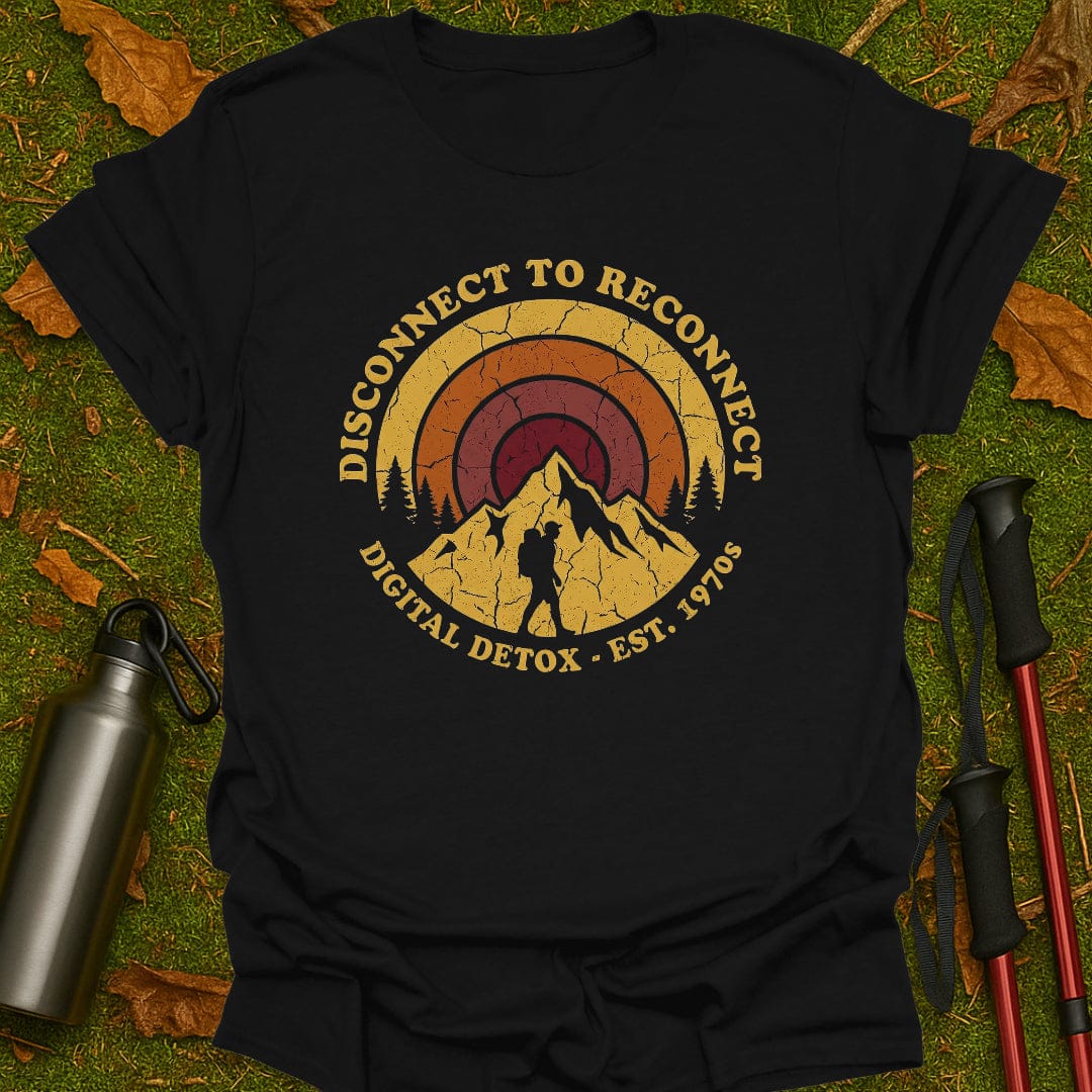 Camiseta Desconectar para Volver a Conectar