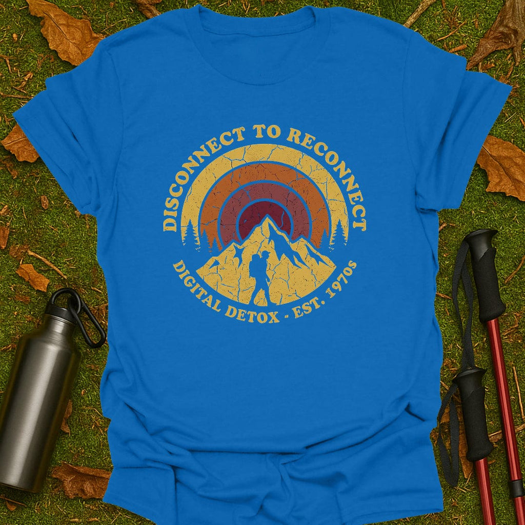Camiseta Desconectar para Volver a Conectar