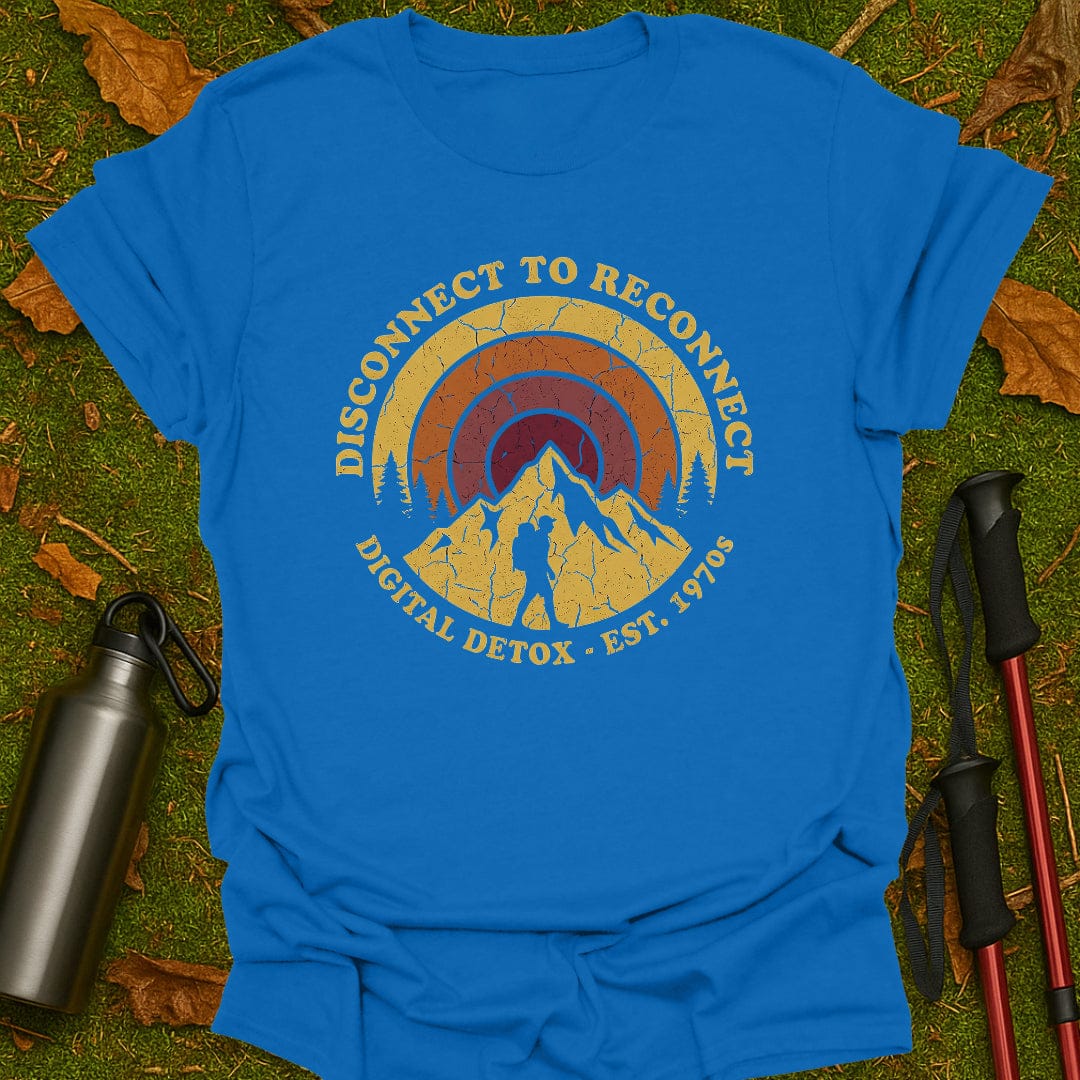 Camiseta Desconectar para Volver a Conectar