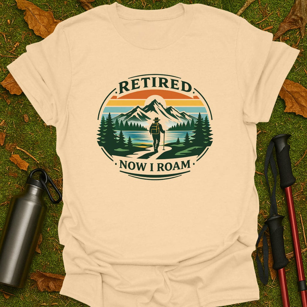 Camiseta de jubilado y viajero