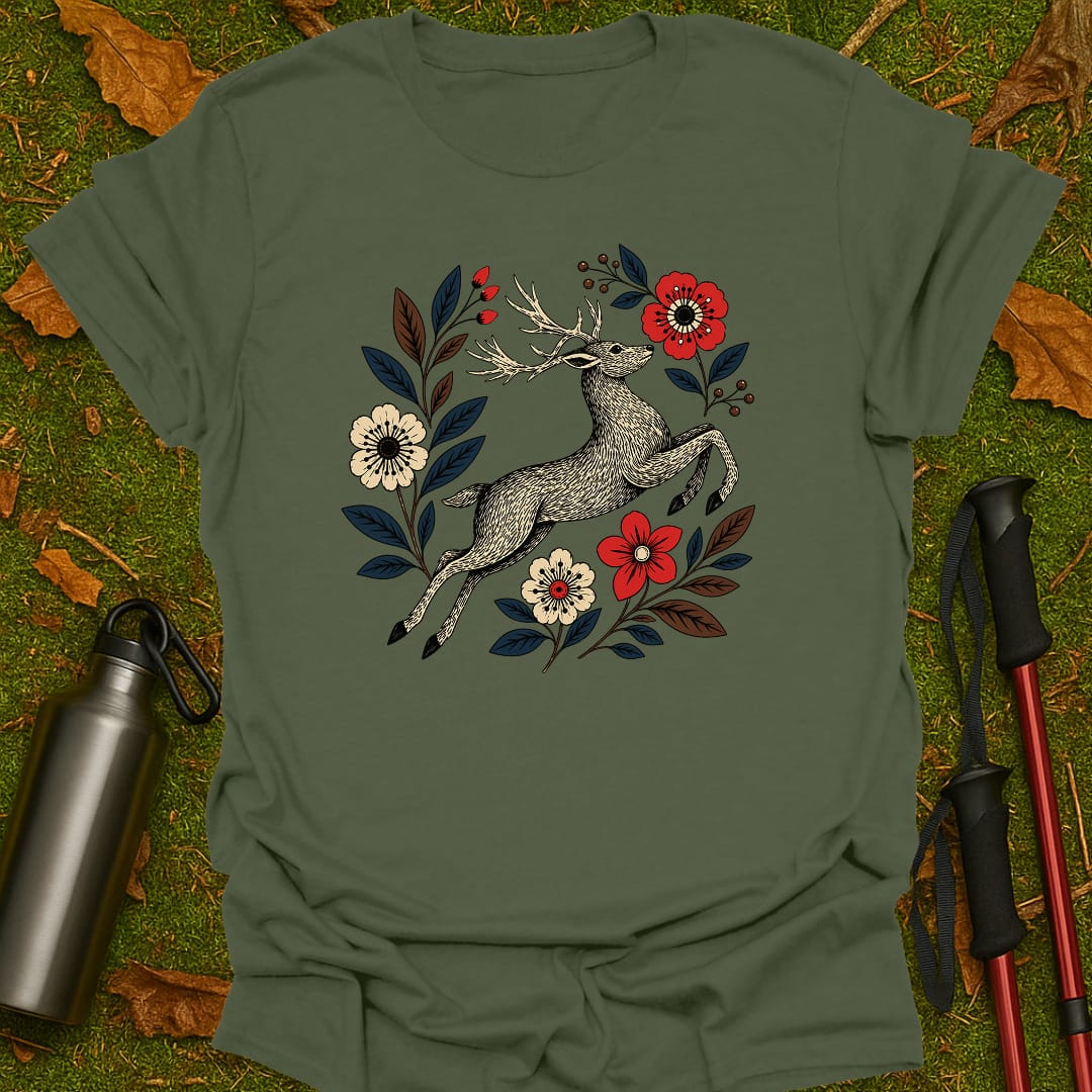 Leaping Deer T-Shirt