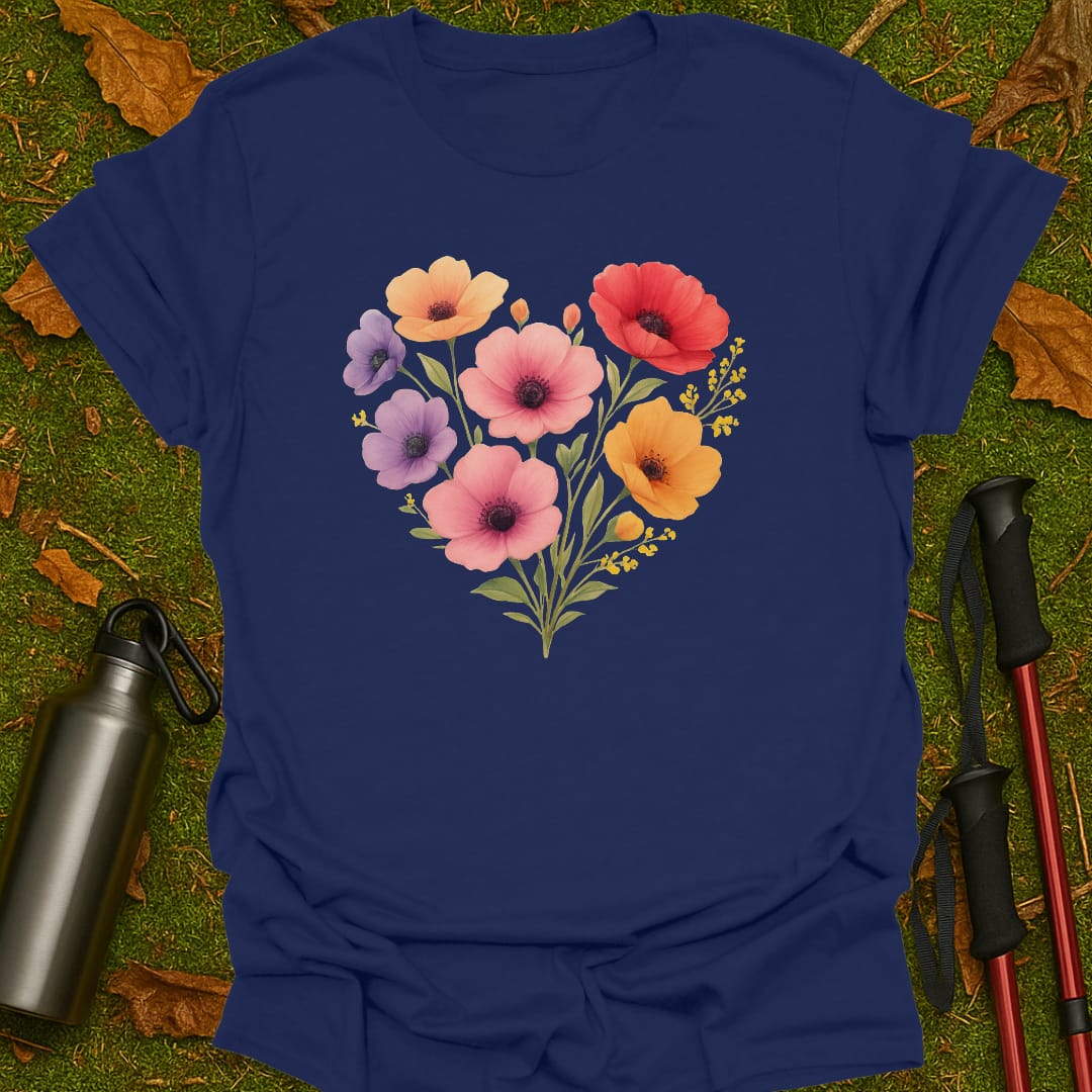Poppy Heart T-Shirt