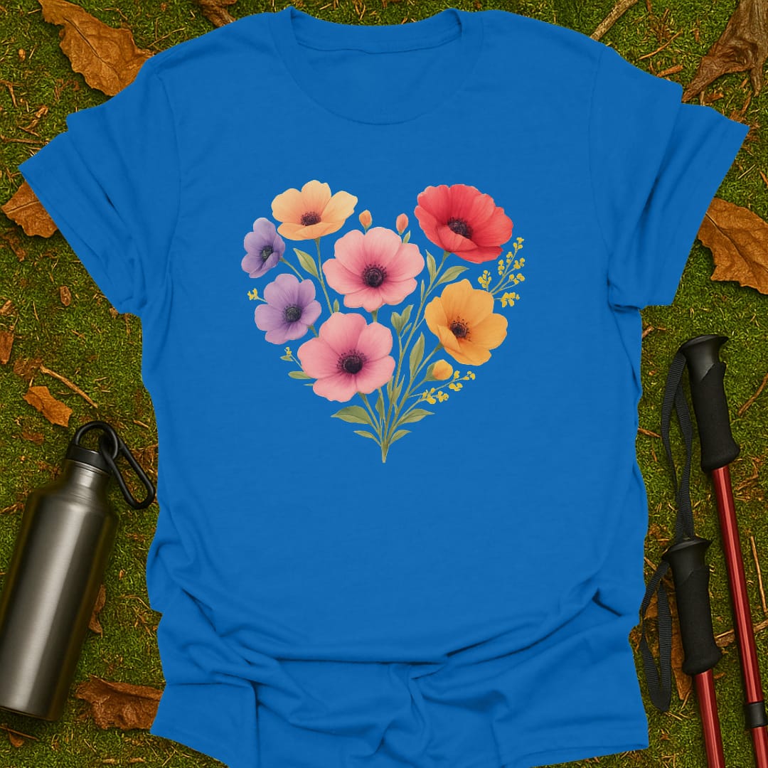 Poppy Heart T-Shirt
