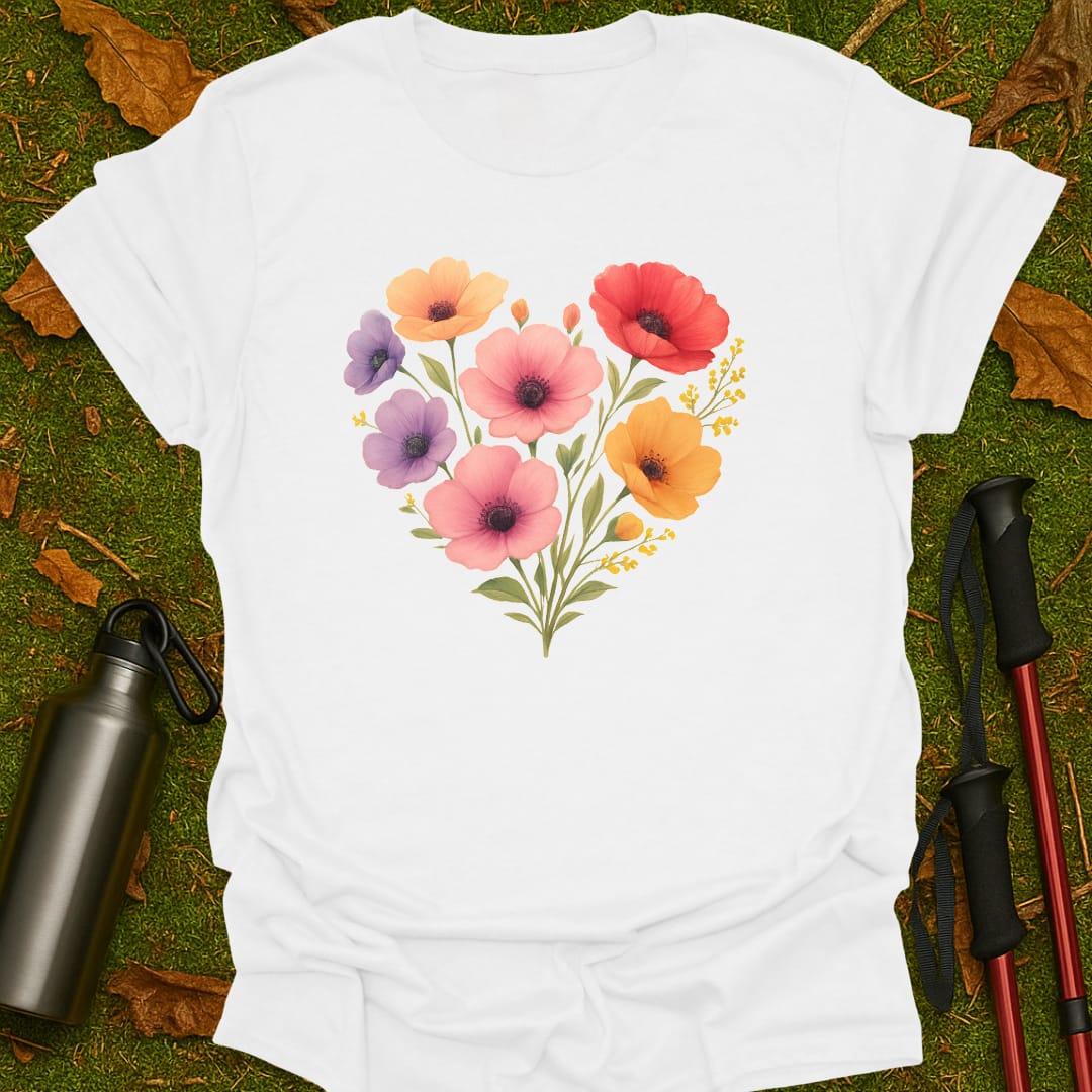 Poppy Heart T-Shirt