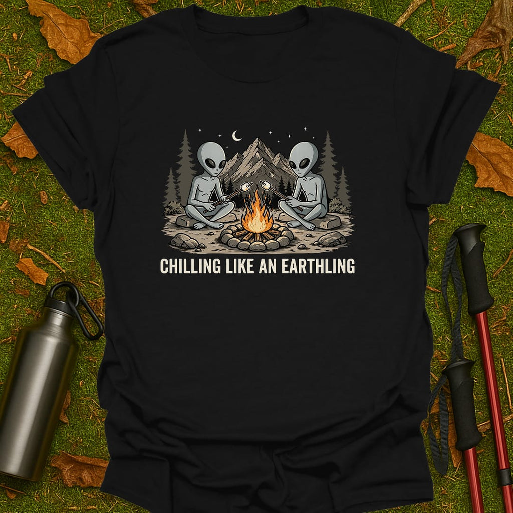 Campfire Aliens T-Shirt