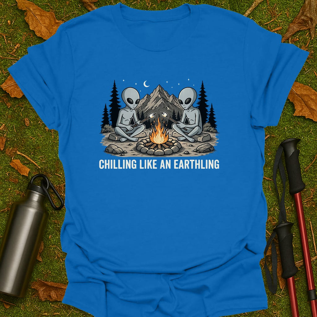 Campfire Aliens T-Shirt