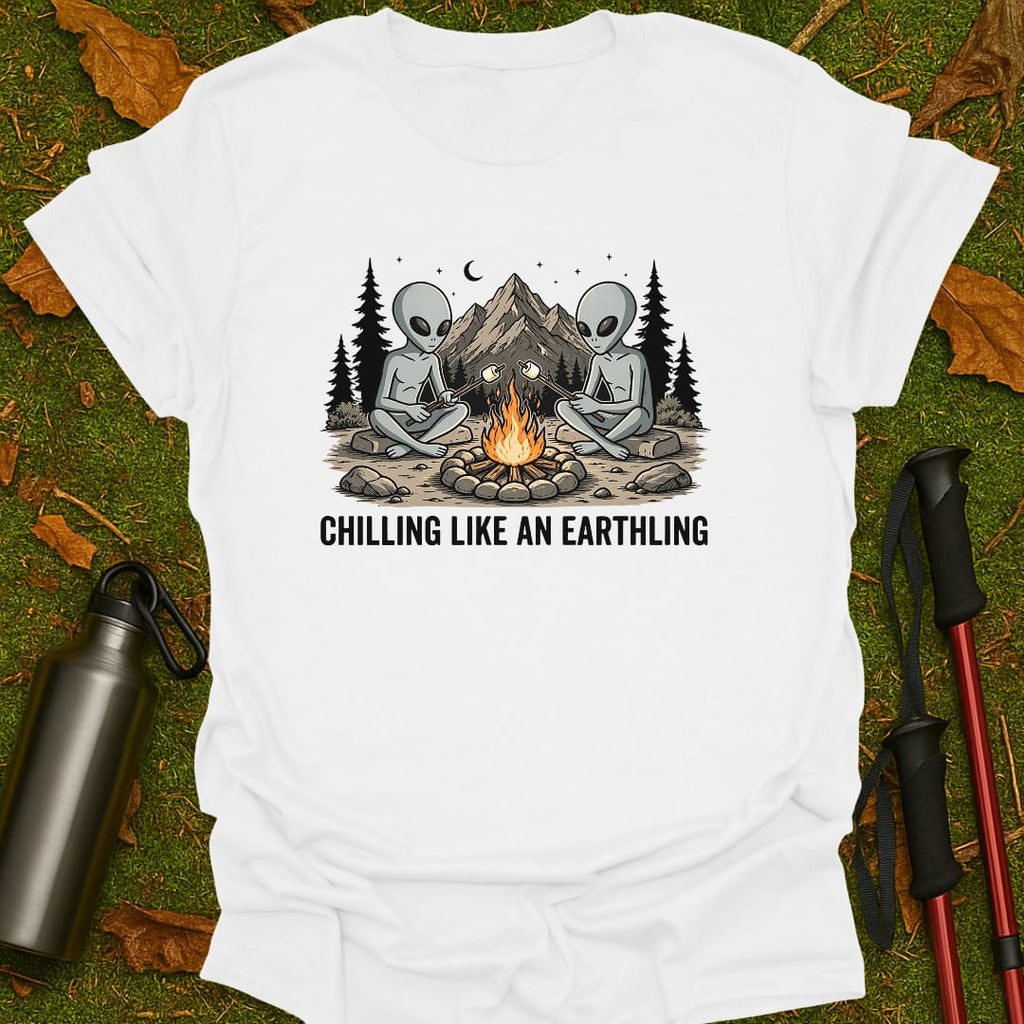 Campfire Aliens T-Shirt