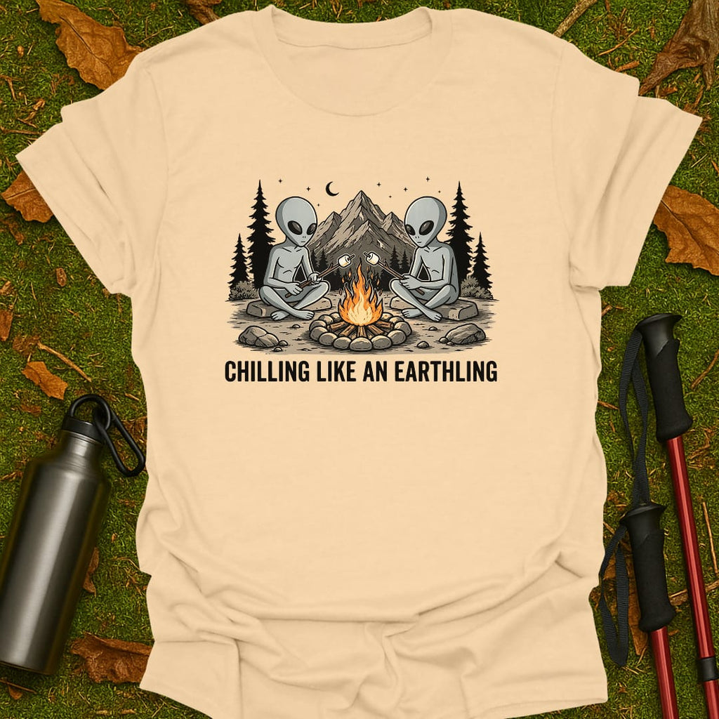 Campfire Aliens T-Shirt