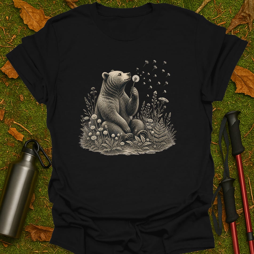 Dandelion Bear T-Shirt