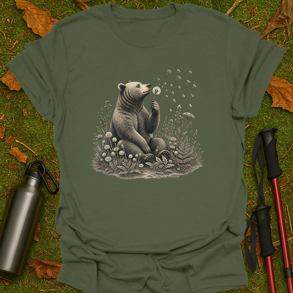 Dandelion Bear T-Shirt