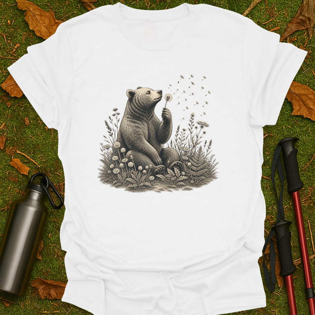 Dandelion Bear T-Shirt