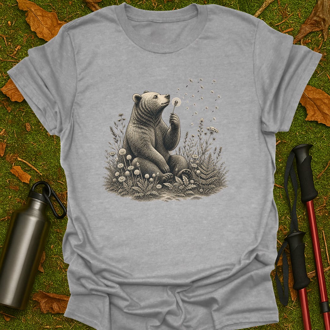 Dandelion Bear T-Shirt