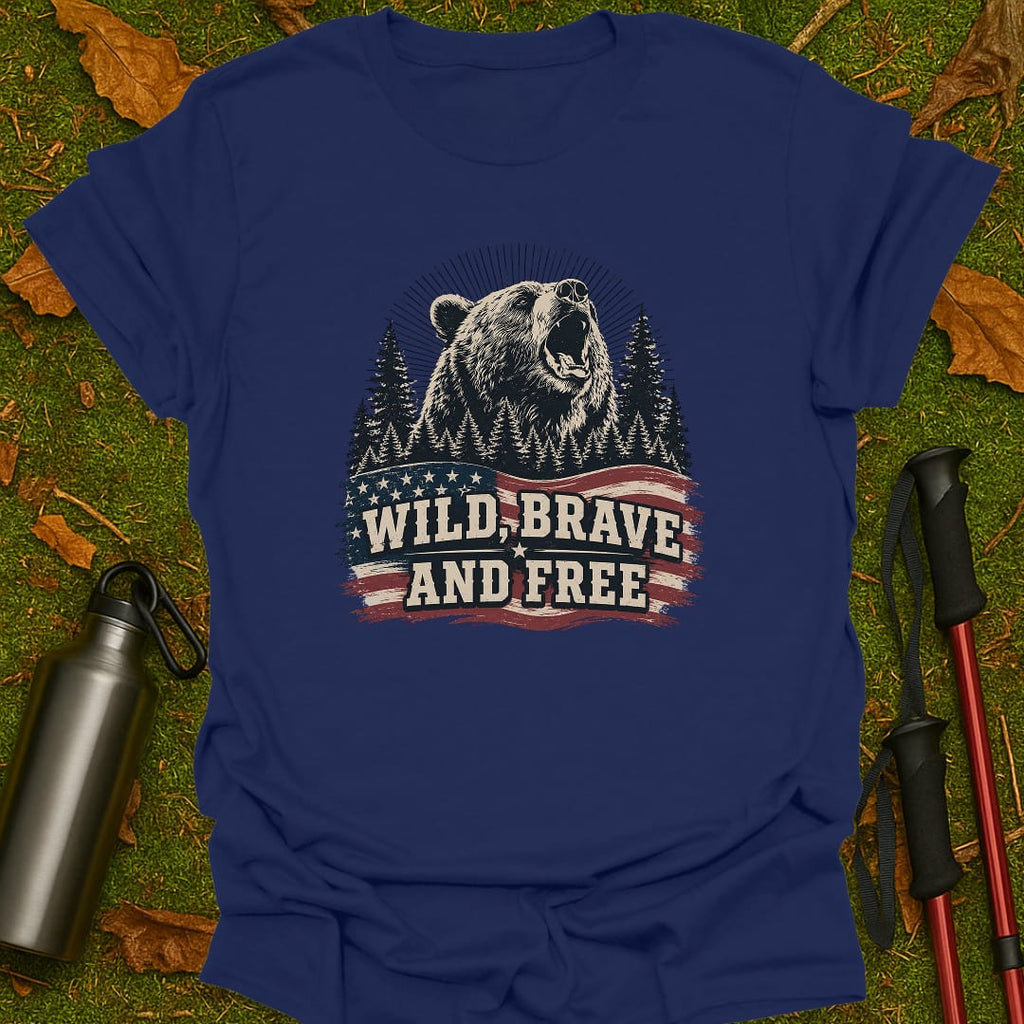 Wild, Brave And Free T-Shirt