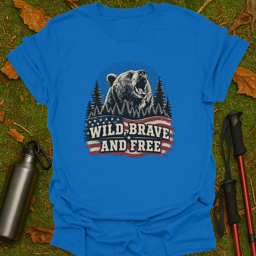 Wild, Brave And Free T-Shirt