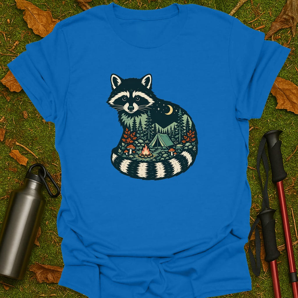 Raccoon Campfire T-Shirt