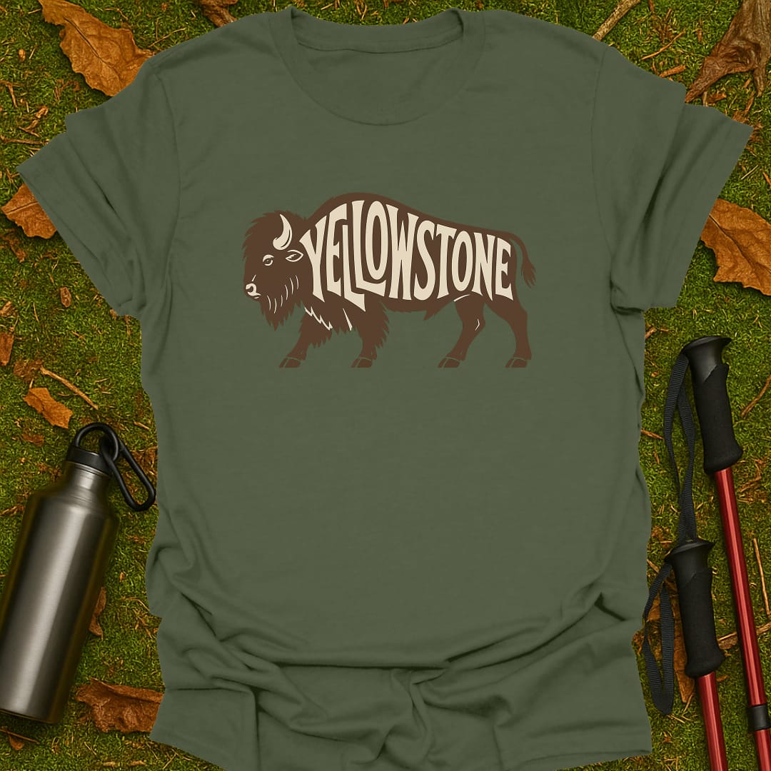 Yellowstone Bison T-Shirt