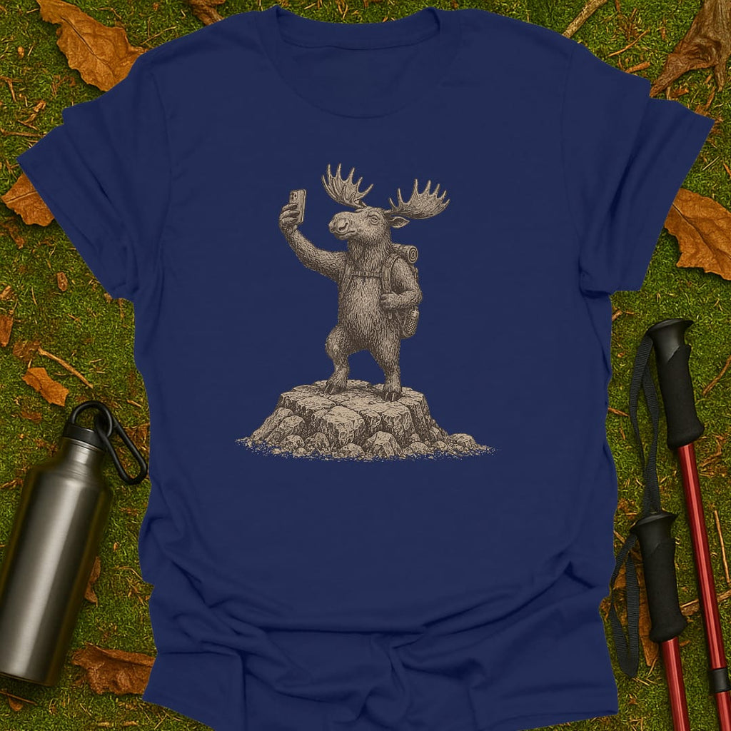Moose Selfie T-Shirt