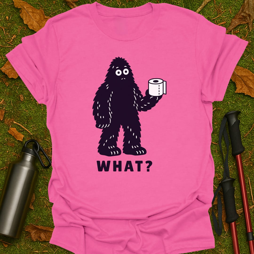 Bigfoot Bathroom T-Shirt