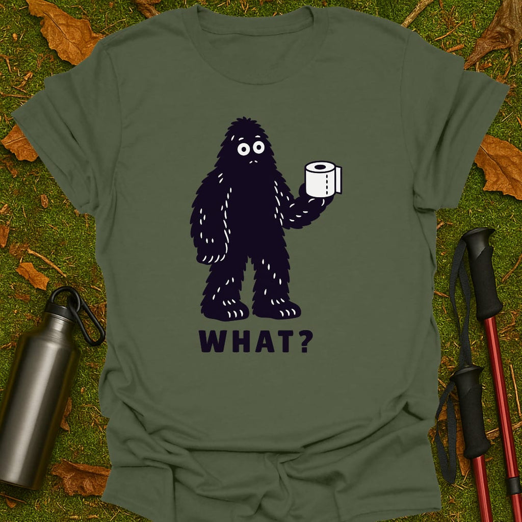 Bigfoot Bathroom T-Shirt