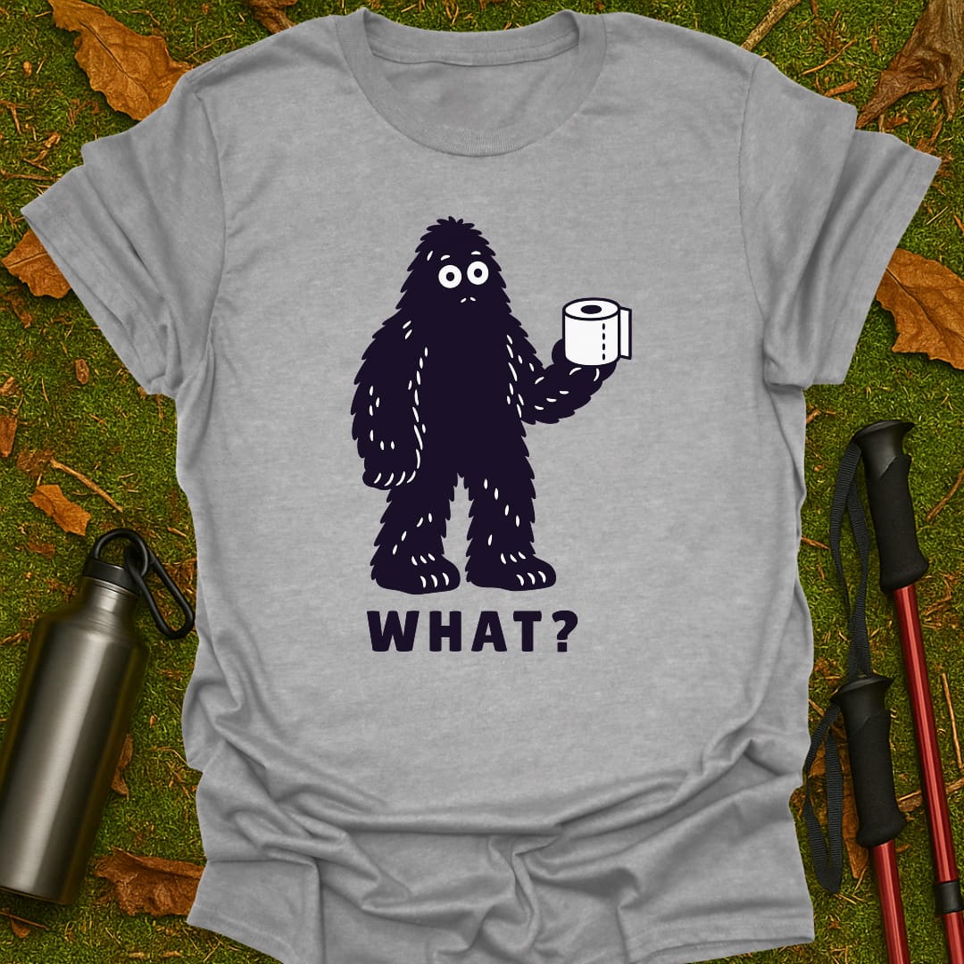 Bigfoot Bathroom T-Shirt