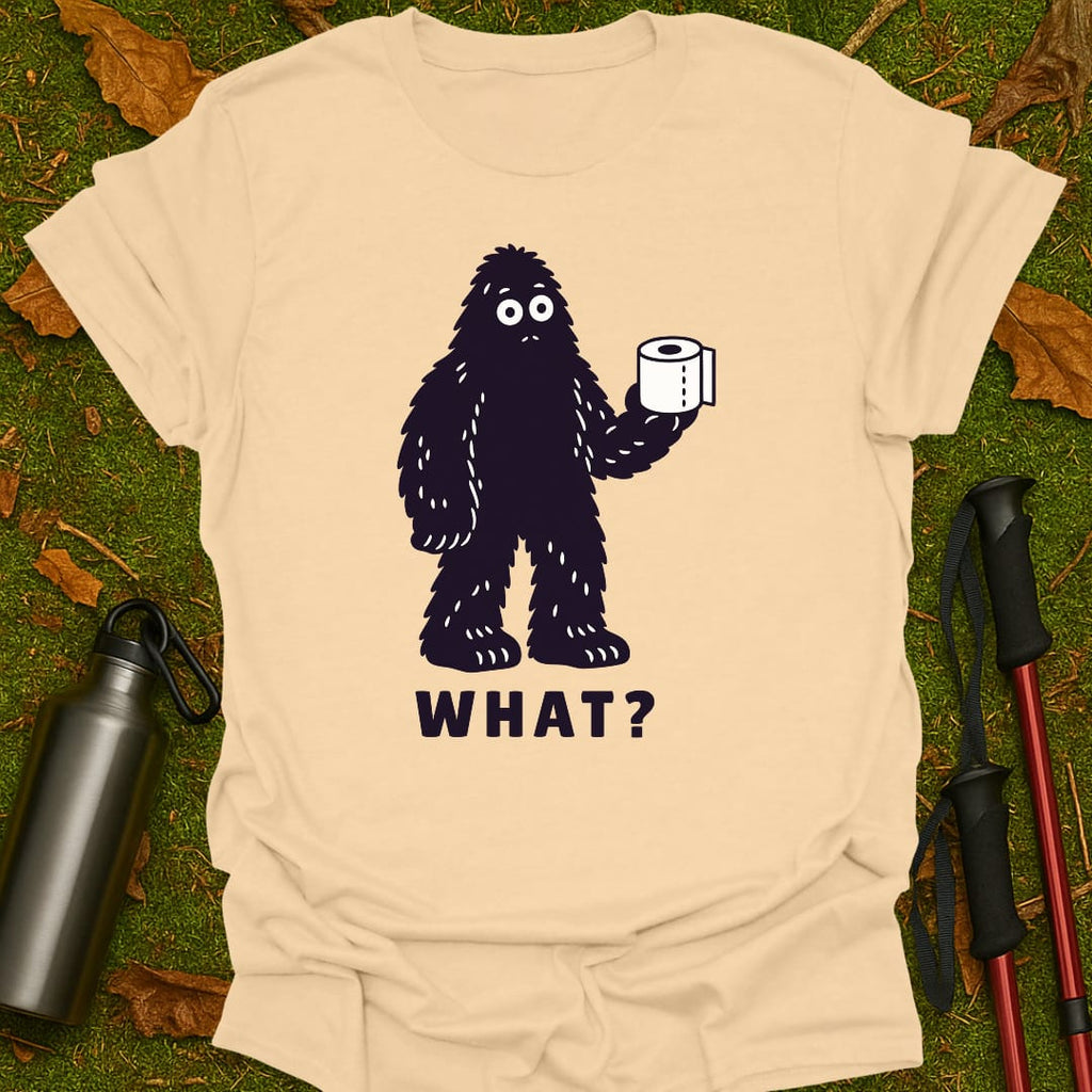 Bigfoot Bathroom T-Shirt