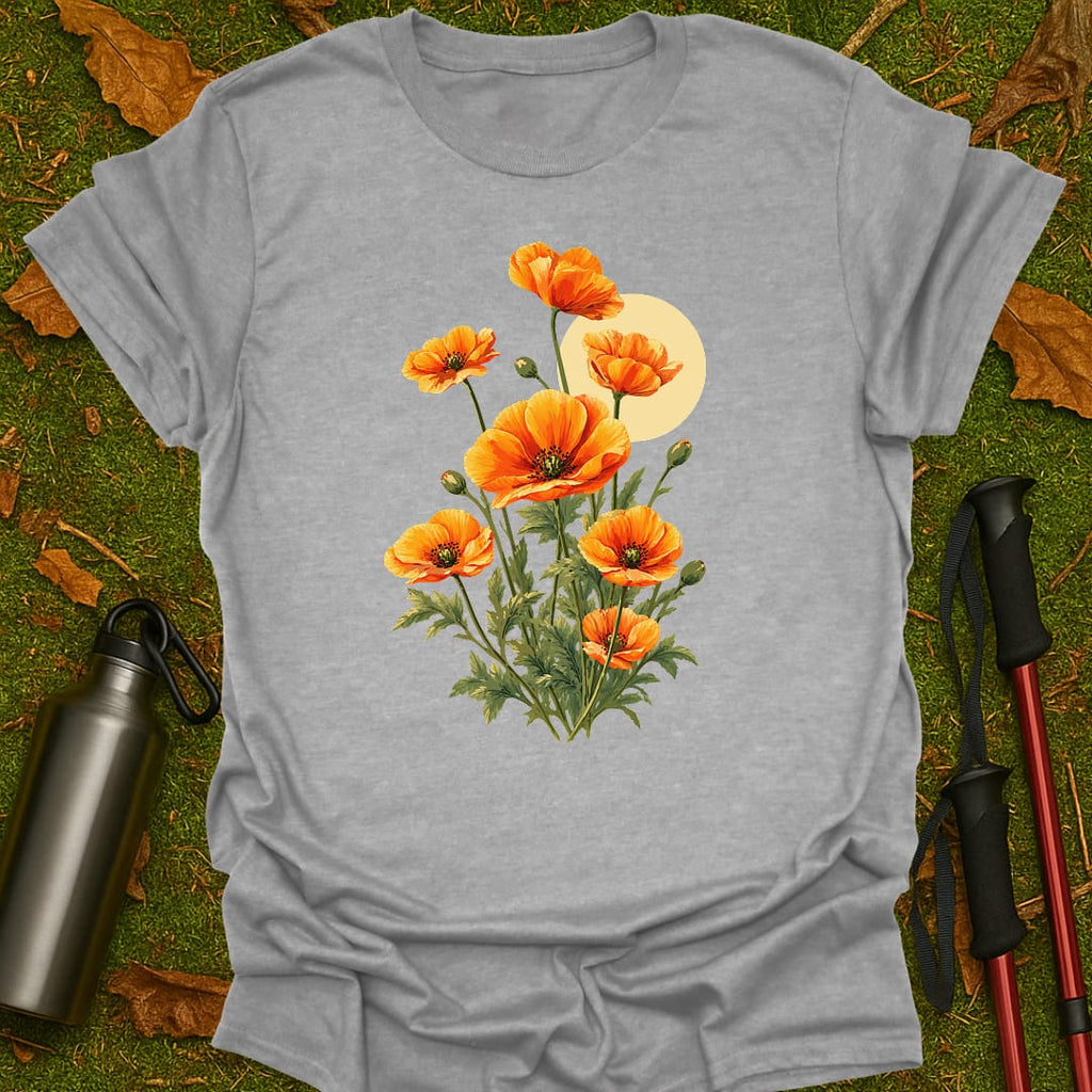 Sun-Kissed Poppies T-Shirt