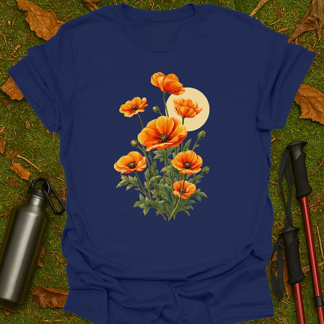 Sun-Kissed Poppies T-Shirt