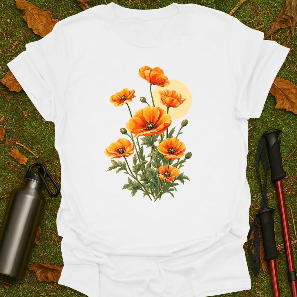 Sun-Kissed Poppies T-Shirt