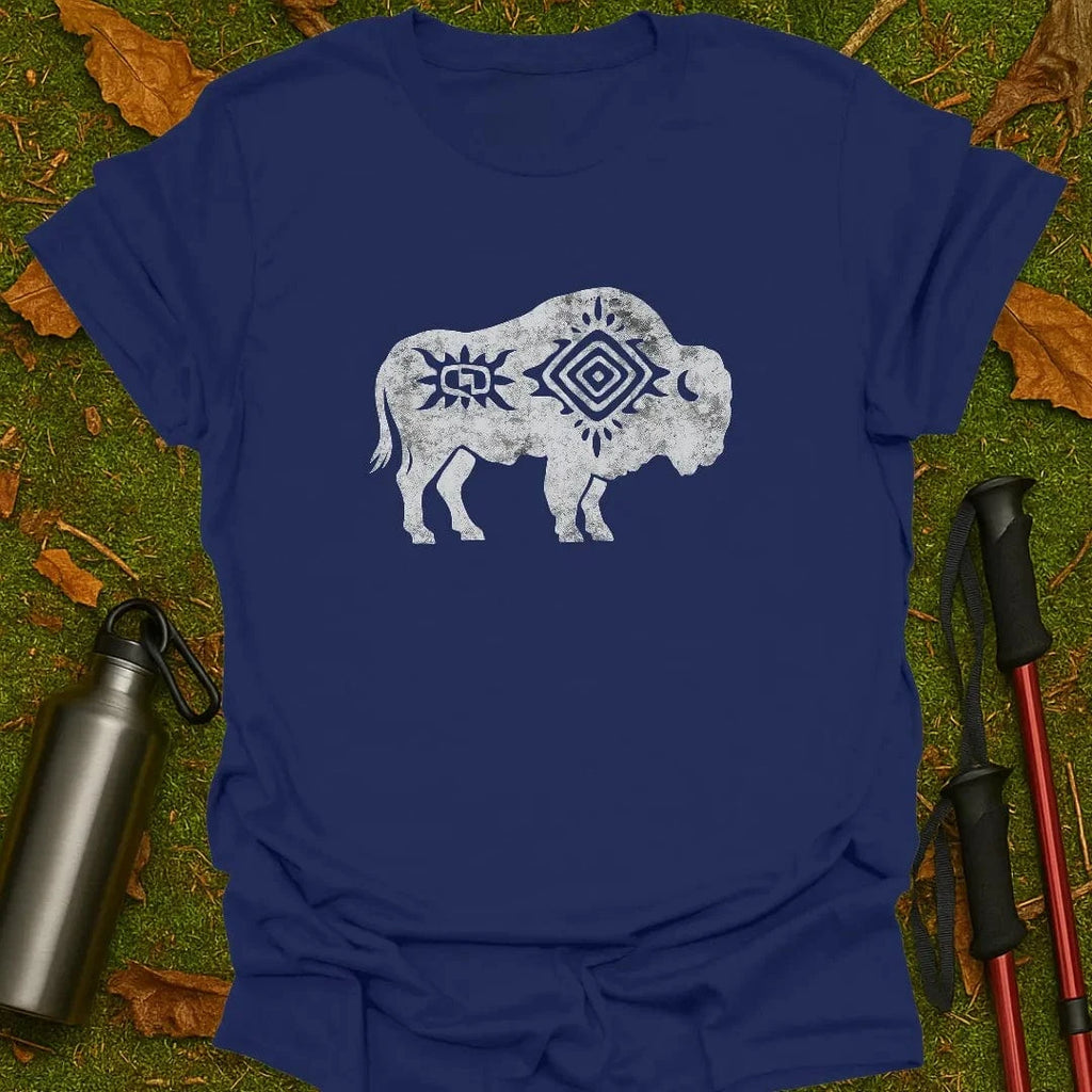 Tribal Bison T-shirt