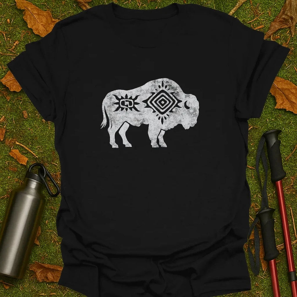 Tribal Bison T-shirt