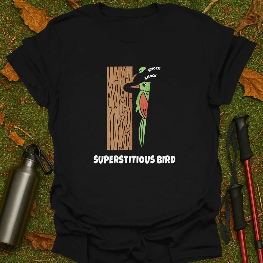 Superstitious Bird T-Shirt