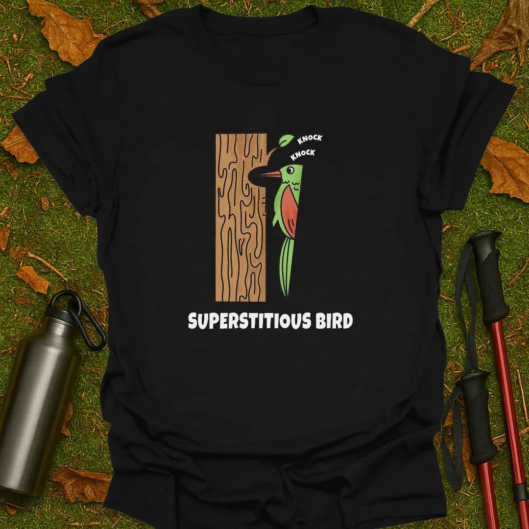 Superstitious Bird T-Shirt