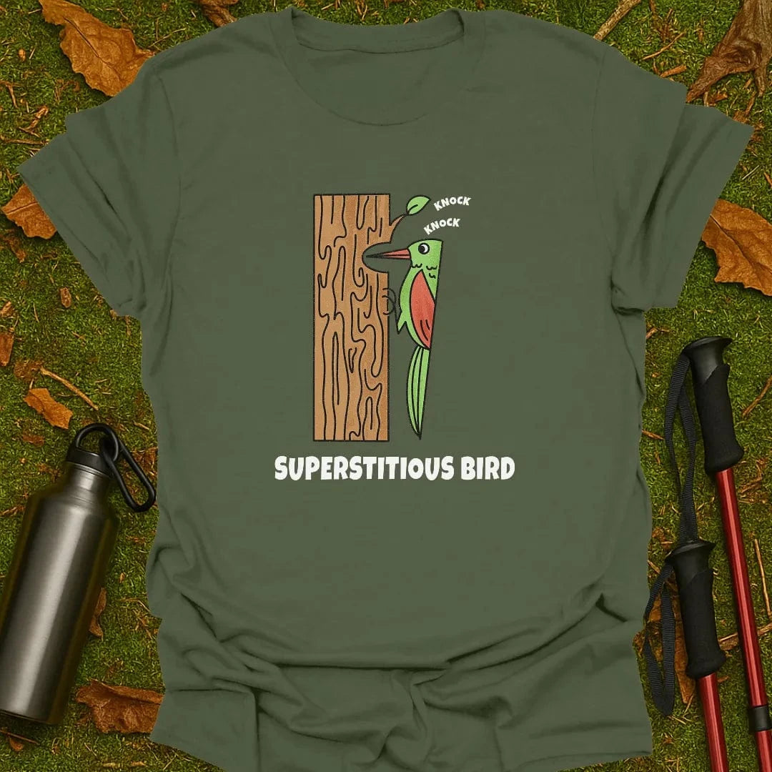 Superstitious Bird T-Shirt