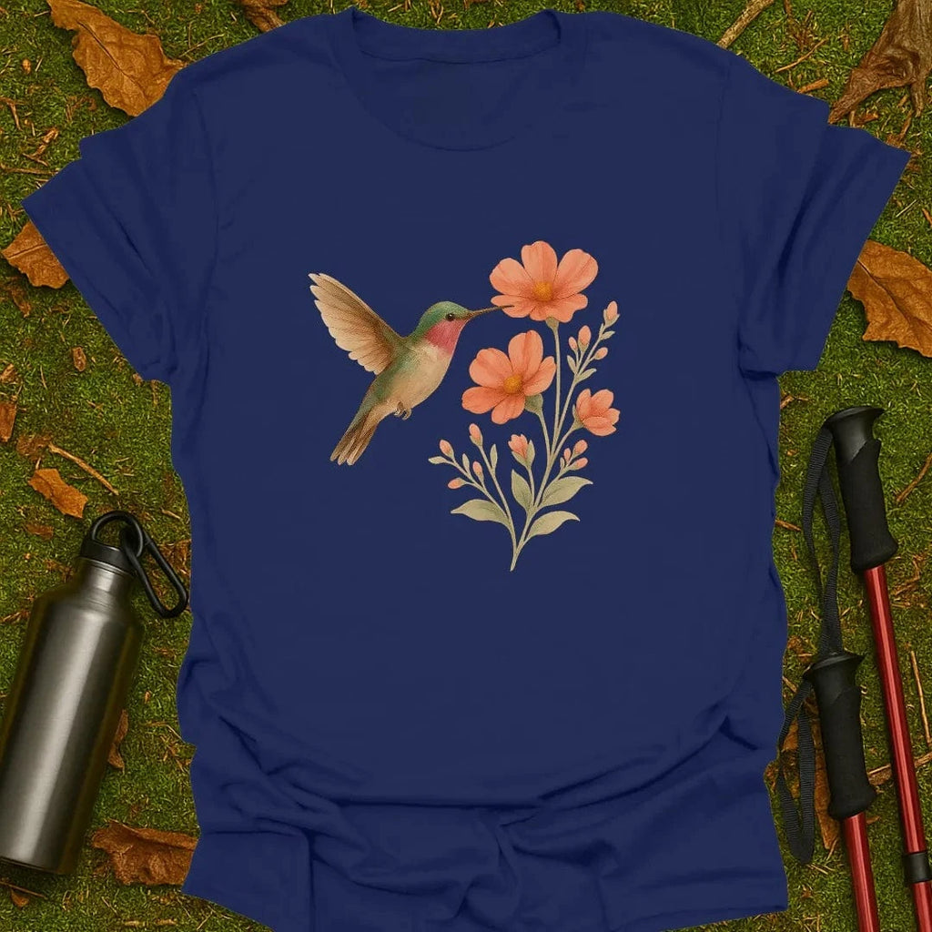 Camiseta de colibrí