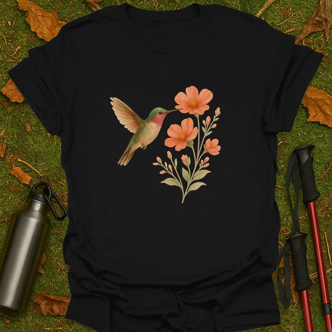 Camiseta de colibrí
