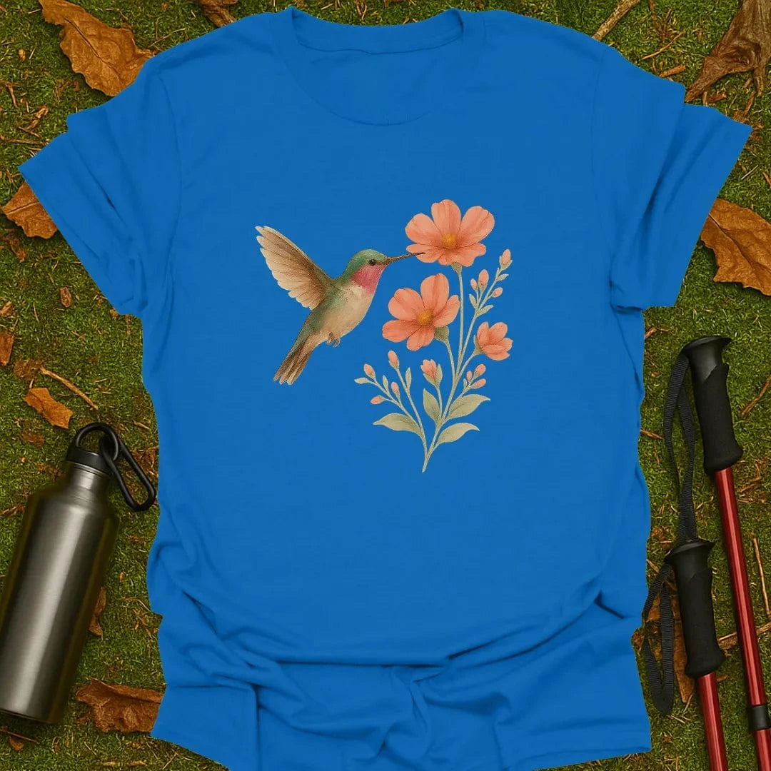 Camiseta de colibrí